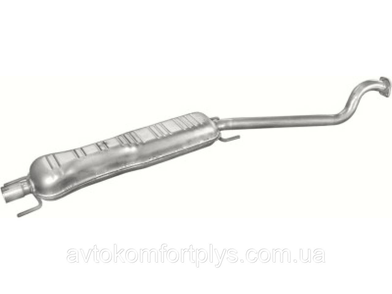 Резонатор Опель Астра 2.0 турбодизель 1998 - 2004 рр Полмостров, фото 1