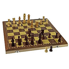 Шахи та шашки DUKE магнітні 39х39х2 см Різнобарвний (DN32800), 8823391 — 926