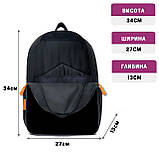 Рюкзак дитячий Лабубу/Labubu шкільний/міський 34х27х13 см для дівчинки/хлопчика (3099), фото 2