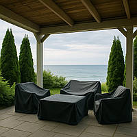 Вуличні чохли на меблі в літній відкритий павільйон, намет, шатер