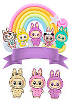 Вафельна картинка Labubu