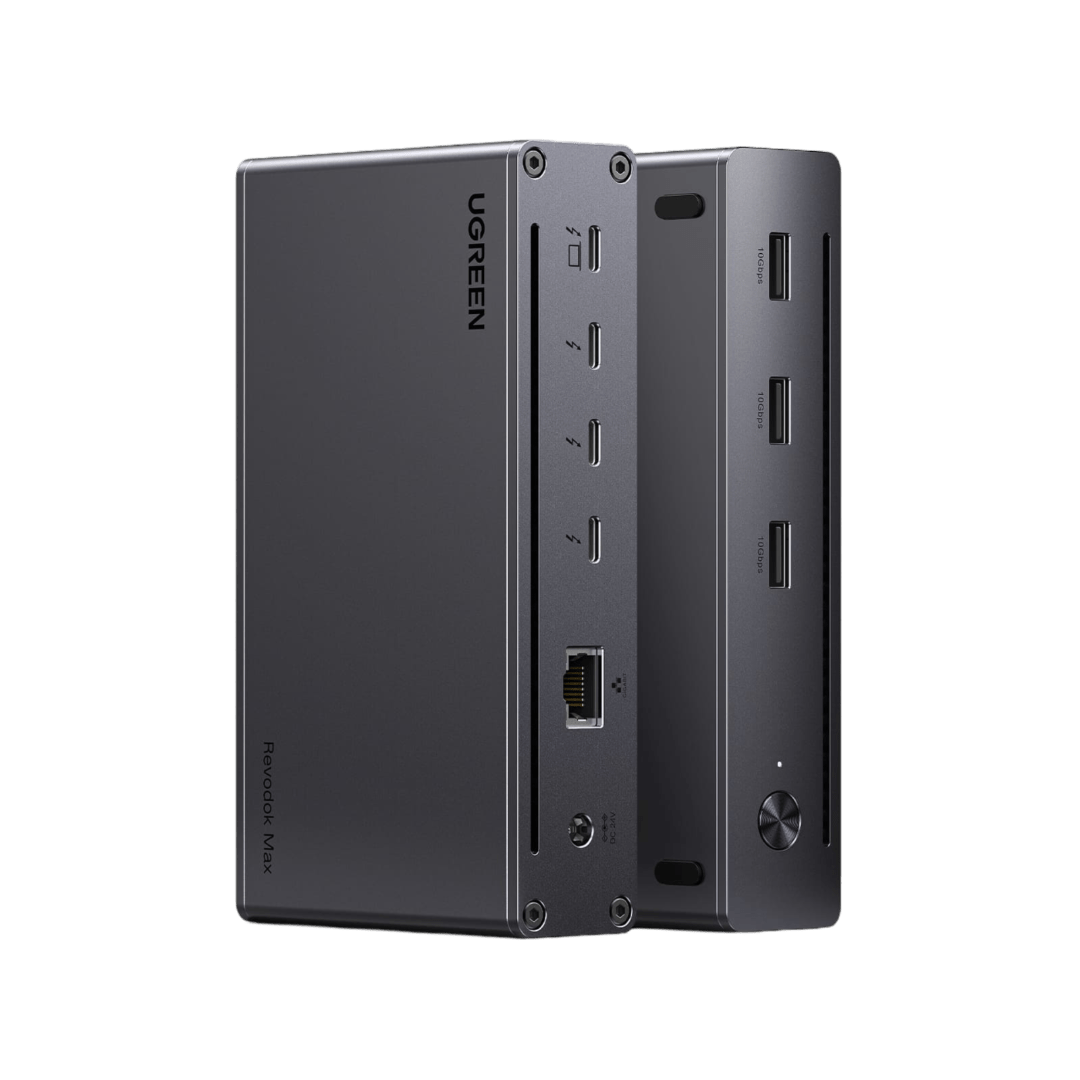 Док-станція UGREEN Revodok Max 208 Thunderbolt 4 Dock 40Gbps 8-в-1 Black (U708), фото 1