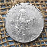 1 динар 1983 року. Тунiс