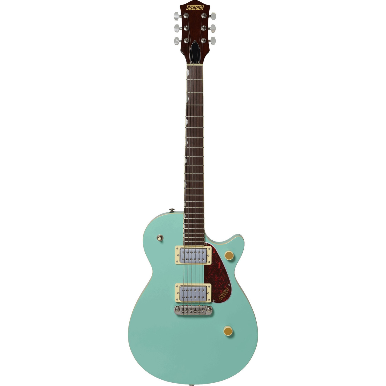 Електрогітара GRETSCH STREAMLINER JET CLUB SINGLE-CUT WITH WRAPAROUND MINT METALLIC, фото 1