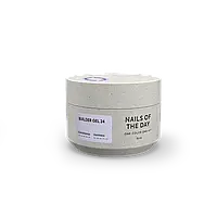 NAILSOFTHEDAY Builder Gel 24 — молочний з рожевою вуаллю гель для нарощування нігтів, 15 мл