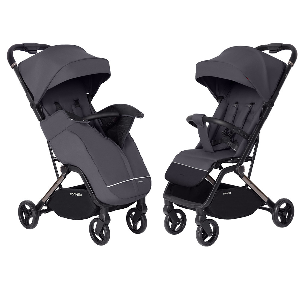 Прогулянкова коляска дитяча CARRELLO Porto CRL-5522 Tan Grey, колір темно-сіра, фото 1
