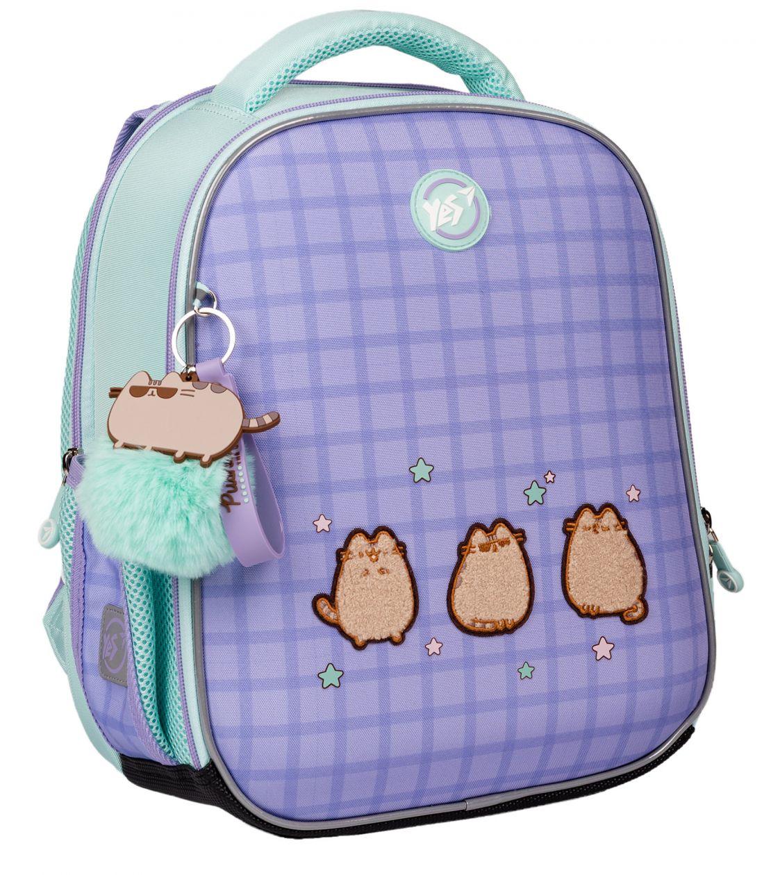Рюкзак шкільний каркасний Yes Pusheen the Cat 15 л, фото 1