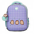 Рюкзак шкільний каркасний Yes Pusheen the Cat 15 л, фото 3