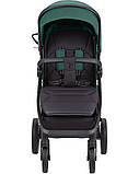 Прогулянкова коляска дитяча CARRELLO Bravo CRL-5515 Palm Green 2024 BF, колір зелений, фото 2