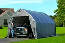 Тент 100г/м2   6х10м Grey Plandeka тент садовий, фото 2