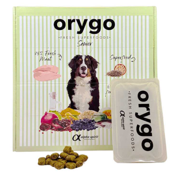 Корм для дорослих старіючих собак Orygo Senior з курятиною напіввологий (200гх18) 3,6кг (ORYGD030510046), фото 1