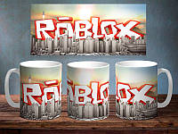 Чашка с принтом "Роблокс 6, Roblox 6"