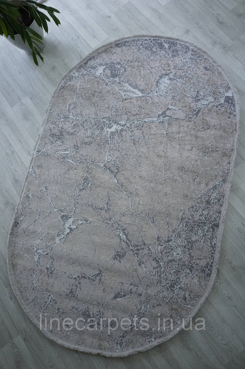 Сучасний турецький килим VOYAGE 2972B C.L.GREY-GREY