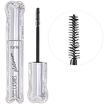 Туш для об'єму вій Tarte Lights, Camera, Lashes Volumizing Platinum Mascara 9 мл
