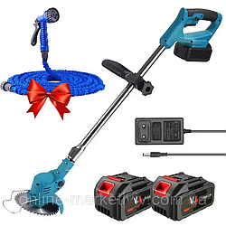 Акумуляторна газонокосарка MK-150B + Подарунок Шланг 30м Magic Hose / Електрокоси / Тример для трави
