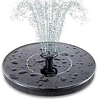 Плавальний сонячний фонтан-водоспад для саду 13 см