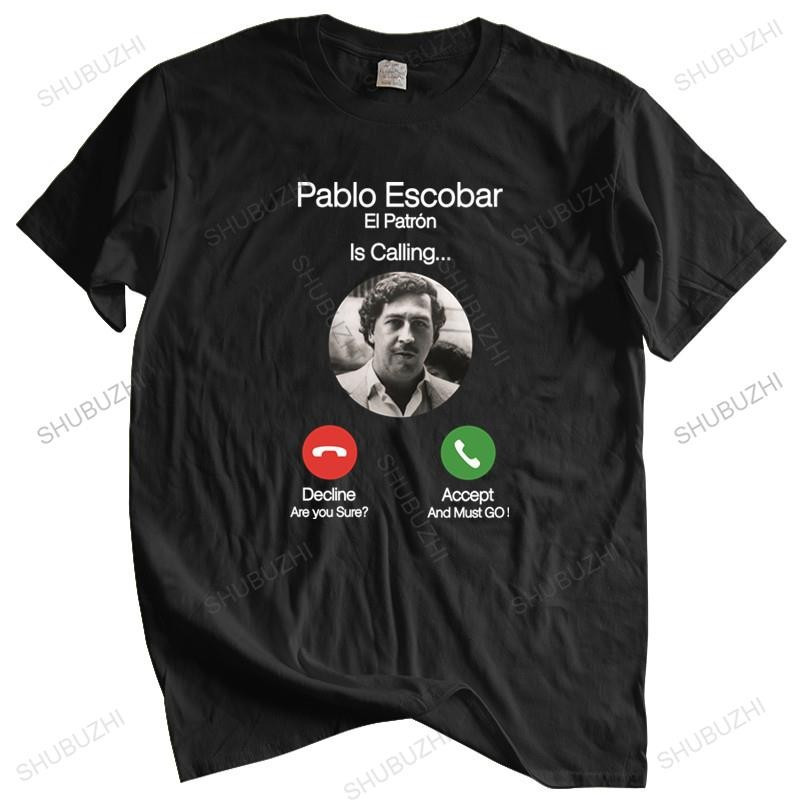 Футболка Pablo Escobar is calling / Футболка Пабло Ескобар, фото 1
