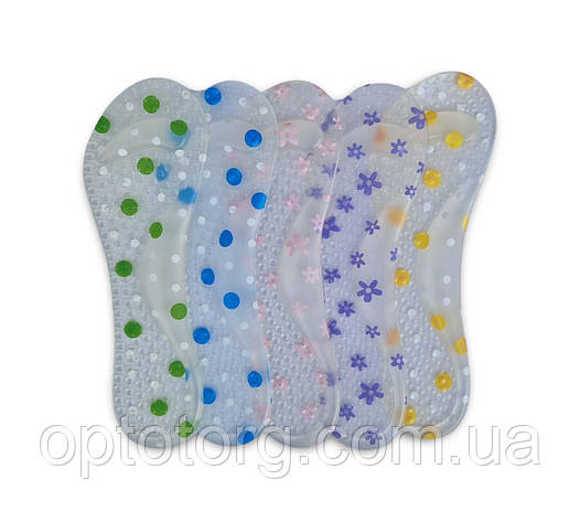 Силіконова устілка з супінатором у взуття на високих підборах, фото 1