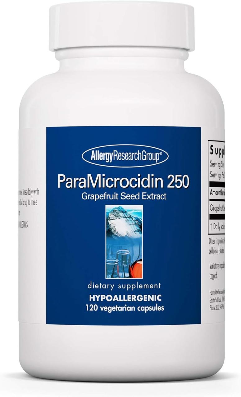 Allergy Research ParaMicrocidin 250 / Екстракт насіння грейпфрута GSE 250 мг 120 капсул
