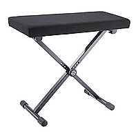 Лава для клавішних Konig&Meyer складана регульована тканинна Чорний