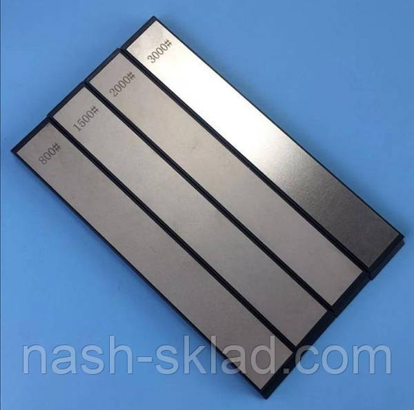 Набір точильних каменів алмазних (400/800/1500/3000 GRIT)