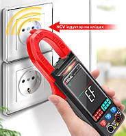 Токовые клещи для мультиметра, Мультиметр цифровой с термопарой, Тестер напряжения сети, ETB