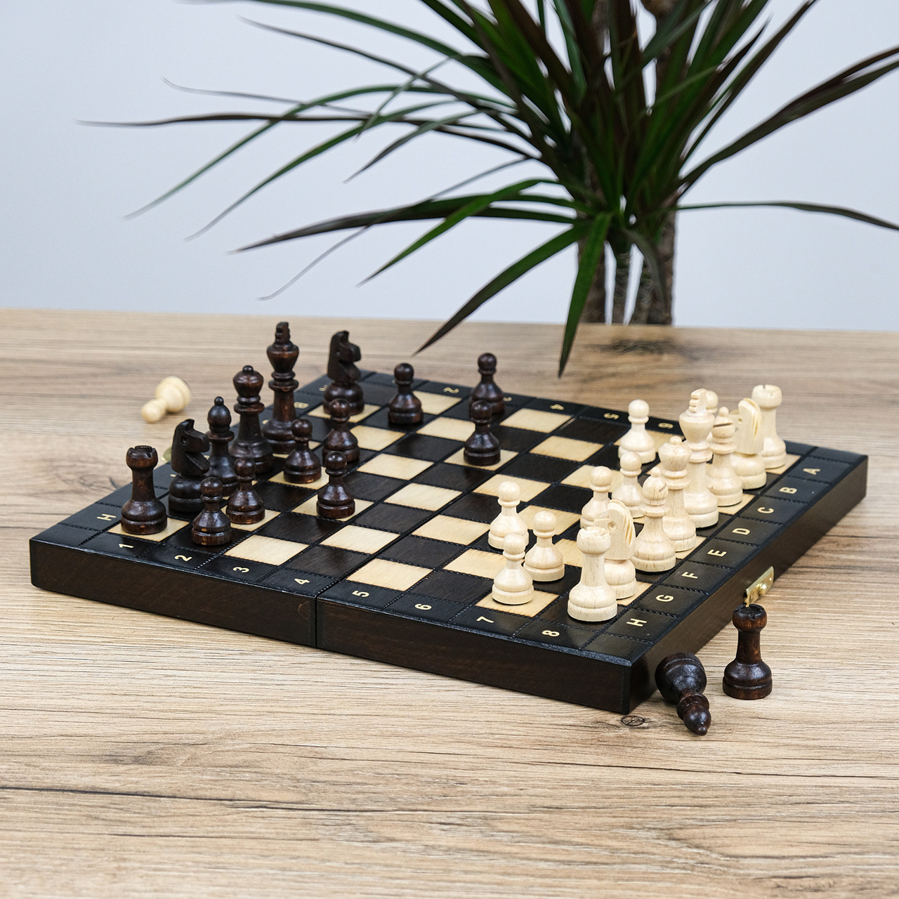 Шахи дерев'яні ШКІЛЬНІ 270*270 мм Гранд Презент СН 154