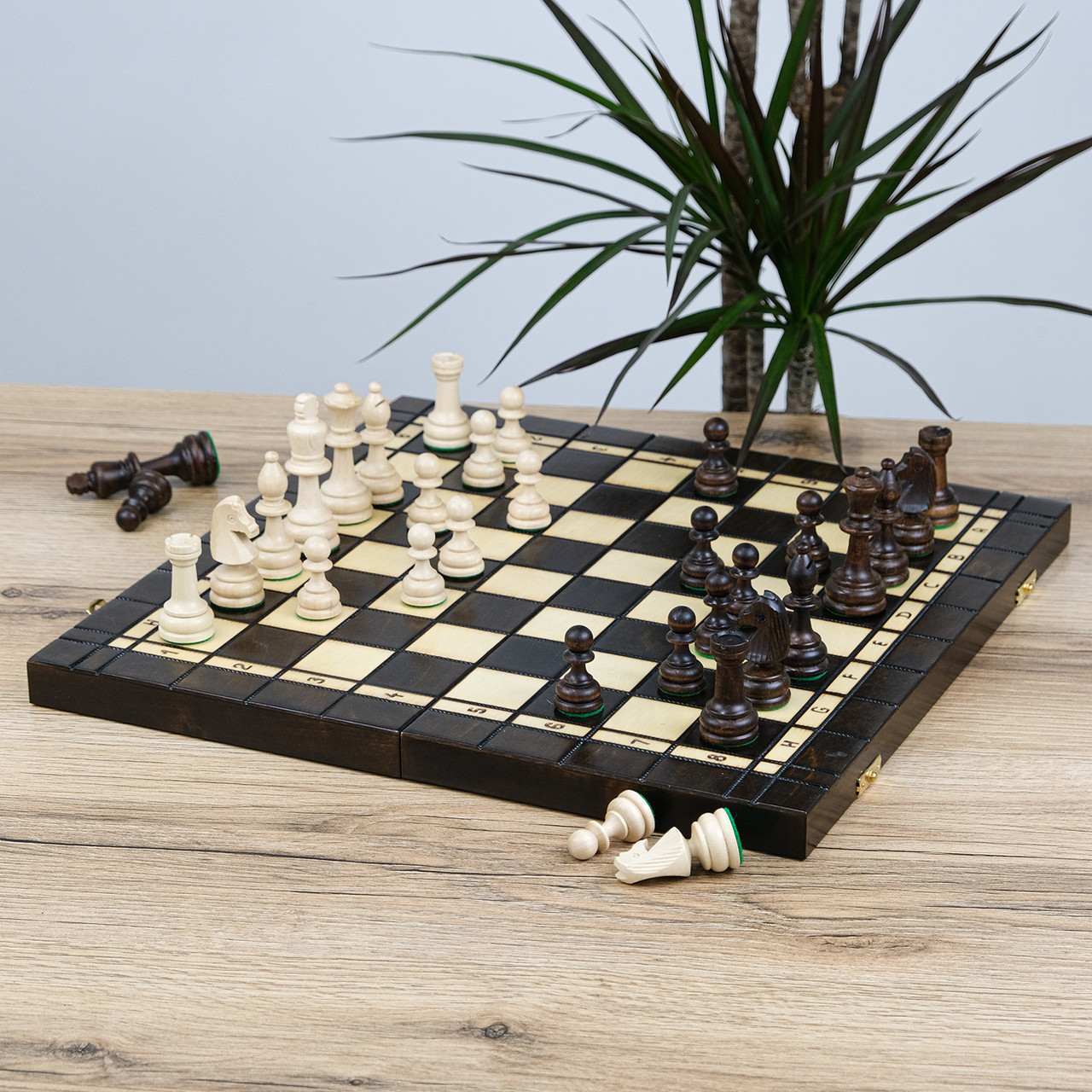 Комплект 3в1 шахи + шашки + нарди 410*410 мм Гранд Презент СН 141