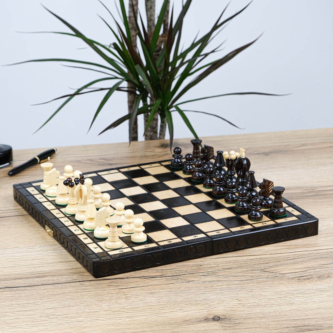 Шахи Королівські середні 350*350 мм Гранд Презент СН 112