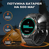 Smart Advanture Steel Black з компасом, 2 ремешка, фото 3