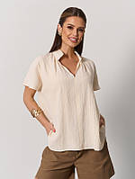 Блузи ISSA PLUS 15161 3XL бежевий