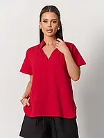 Блузи ISSA PLUS 15161 M червоний