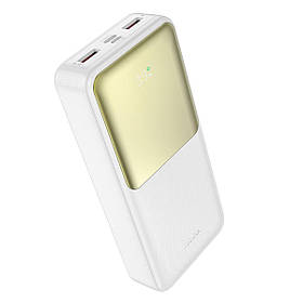Зовнішній акумулятор HOCO J136A Sirui 22.5W+PD20W fully compatible power bank (20000mAh) White yL.