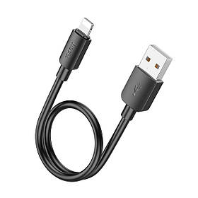 Кабель HOCO X96 Hyper charging data cable iP (L=0.25M) Black yL.