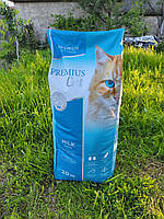 Корм 20кг з молоком для стерилізованих та повних котів Premius cat