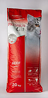 Сухий корм для котів PREMIUS Cat з яловичиною 20 кг