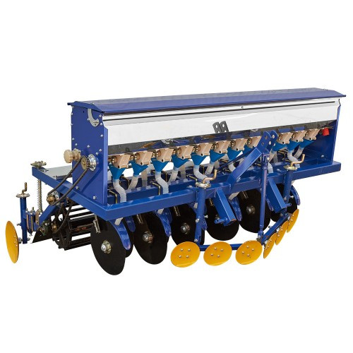 12-рядна дискова сівалка СЗ-12Т із бункером для міндобрив на трактор, фото 1