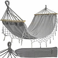 Садовий гамак 200x150см Gardlov 25465 XXL до 250 кг