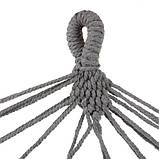 Гамак садовий 200х150см Gardlov 25465 XXL до 250 кг, фото 5