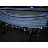 Гамак садовий 200х150см Gardlov 25465 XXL до 250 кг, фото 10