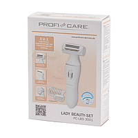 Набір для догляду за тілом ProfiCare PC-LBS 3001 епілятор, тример, жіноча бритва
