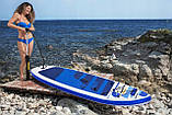 SUP дошка 305см Bestway 65350 з аксесуарами сапборд сап дошка 120 кг 305 x 84 х 12 см, синя, фото 10