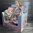 М'яка іграшка Лабуба 17см Брелок-іграшка Labubu Сюрприз, рандомна упаковка +3 картки, фото 3