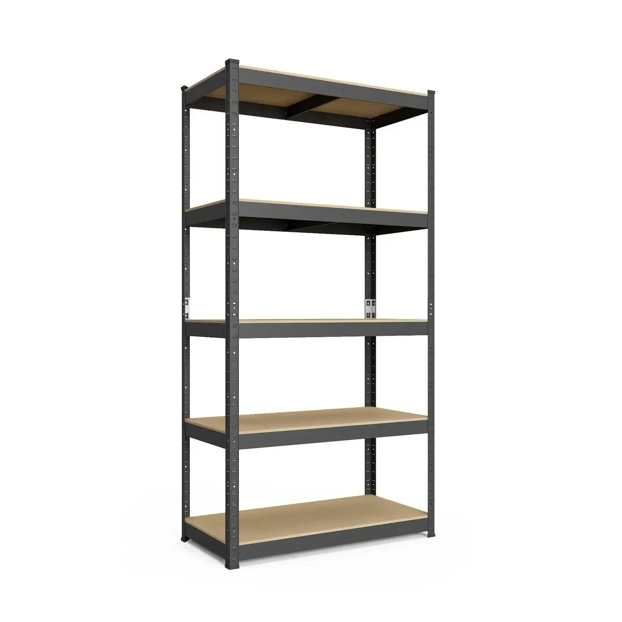 Стелаж Еталон Е251 1800х900х500 Меткас, 175 кг/полицю, 5 полиць, ДСП, пофарбований, металевий