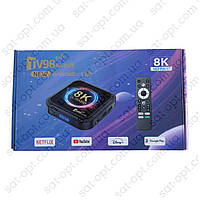 Смарт приставка TV98 RK3528 4/32 GB (Android 13)