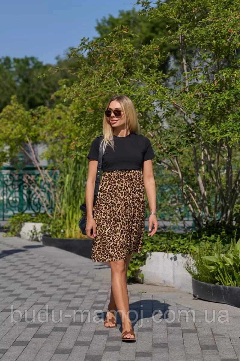 Плаття для вагітних і годуючих мам легке літнє, фото 1