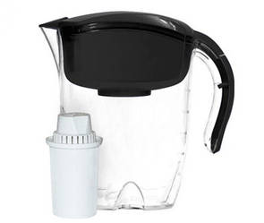 Глечик фільтр для води AquaKut Супра 3,7л (чорний) з механічним лічильником