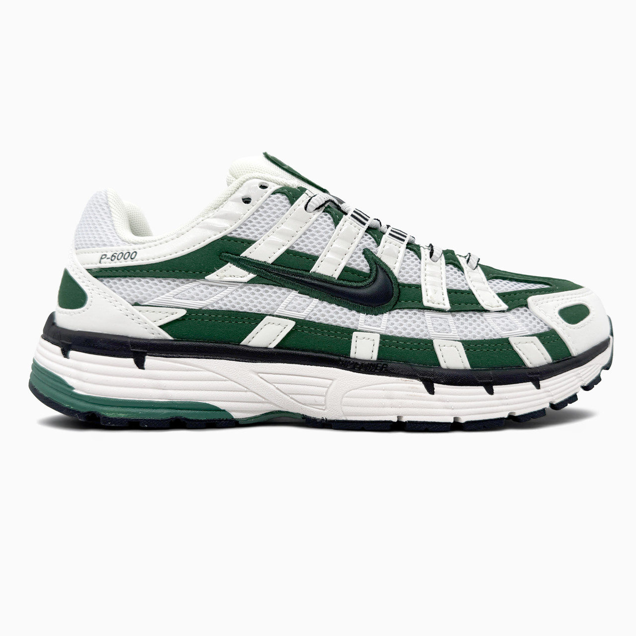 Кросівки Nike P-6000 White Green / Найк П 6000