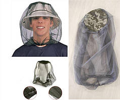 Антимоскітна сітка на голову, накомарник, сітка від комарів, москітна сітка