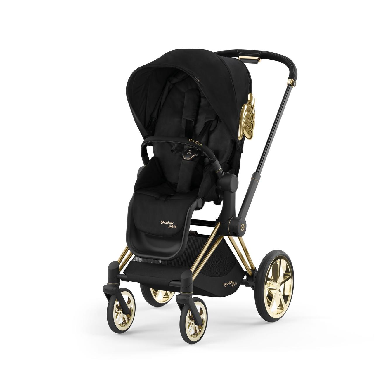 Прогулянкова коляска Cybex Priam by Jeremy Scott (Wings black)